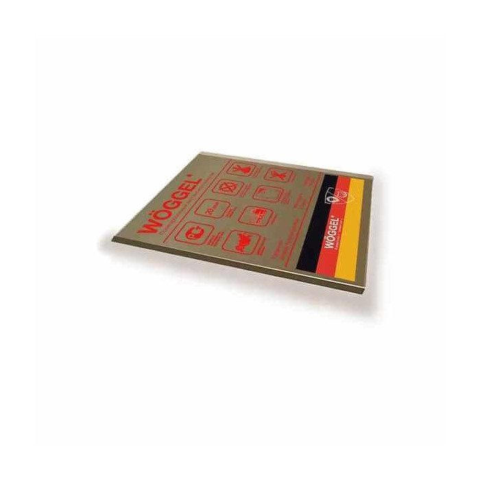 Монолитный поликарбонат 8 мм Woggel бронза 2050х3050 мм